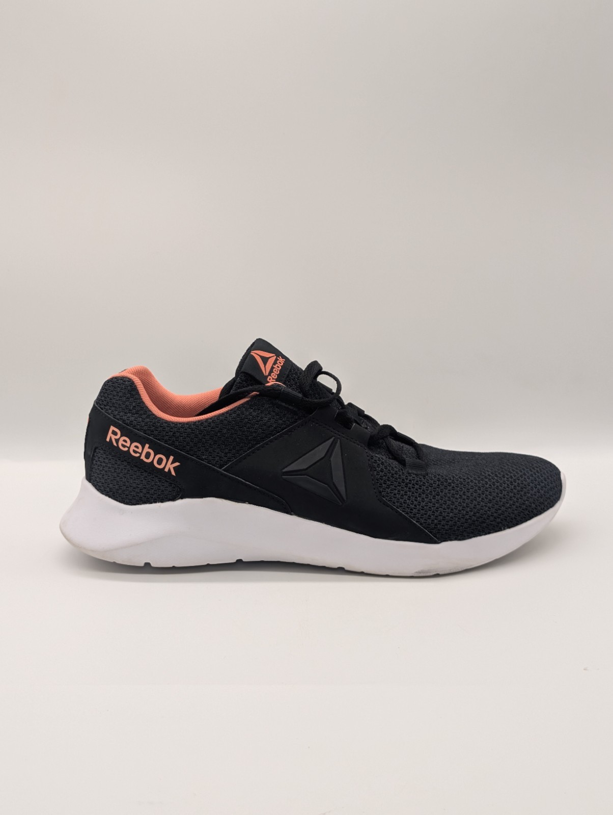 Reebok EnergyLux Running Training Lace-Up Sneakers Black Pink Women’s Size 11