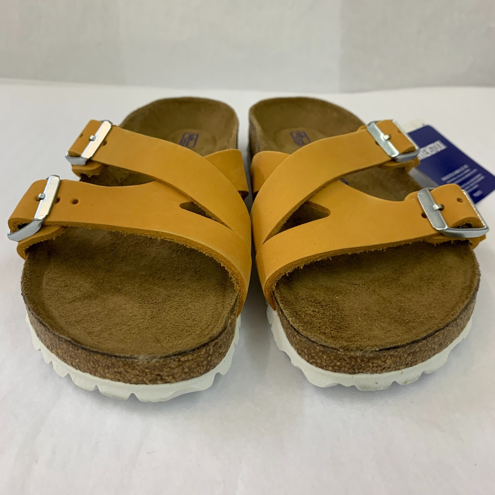 Birkenstock New w/ Box Yao Balance Apricot Nubuck Soft Footbed Nar Select Size