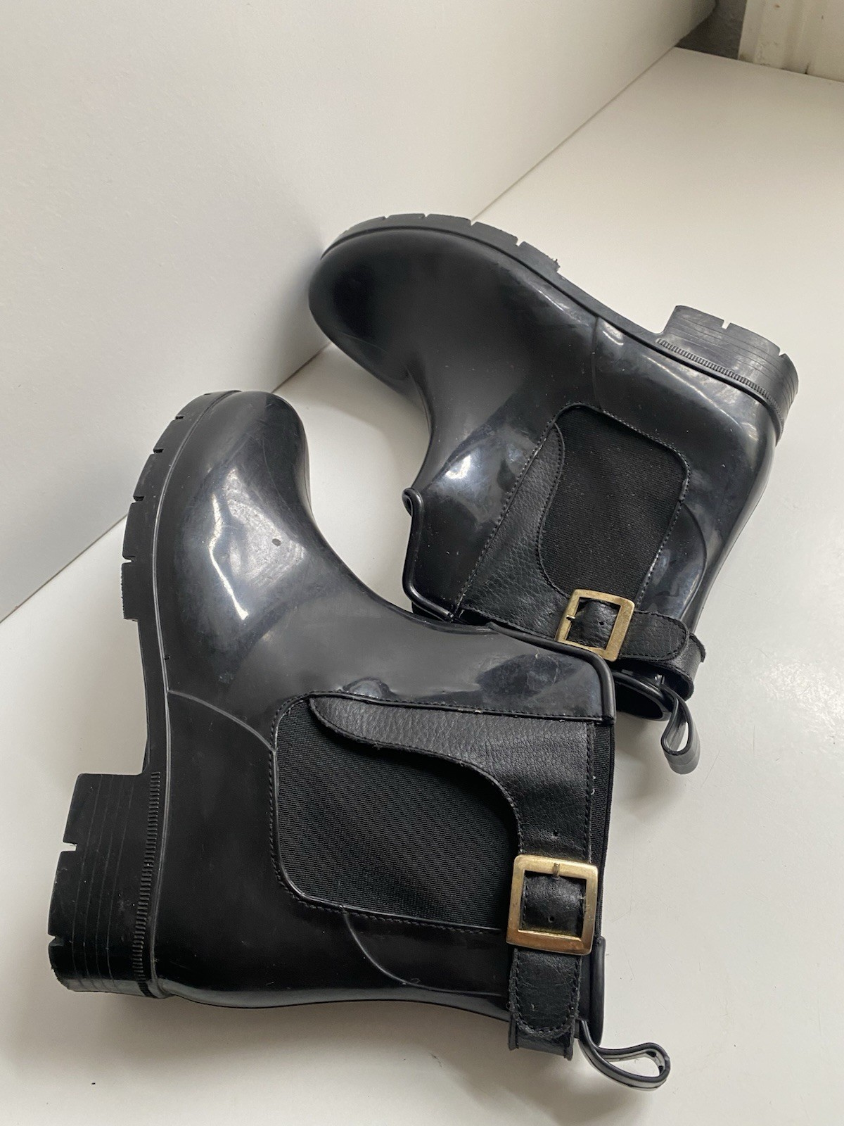 Perugia women’s rubber boots size: 38 black