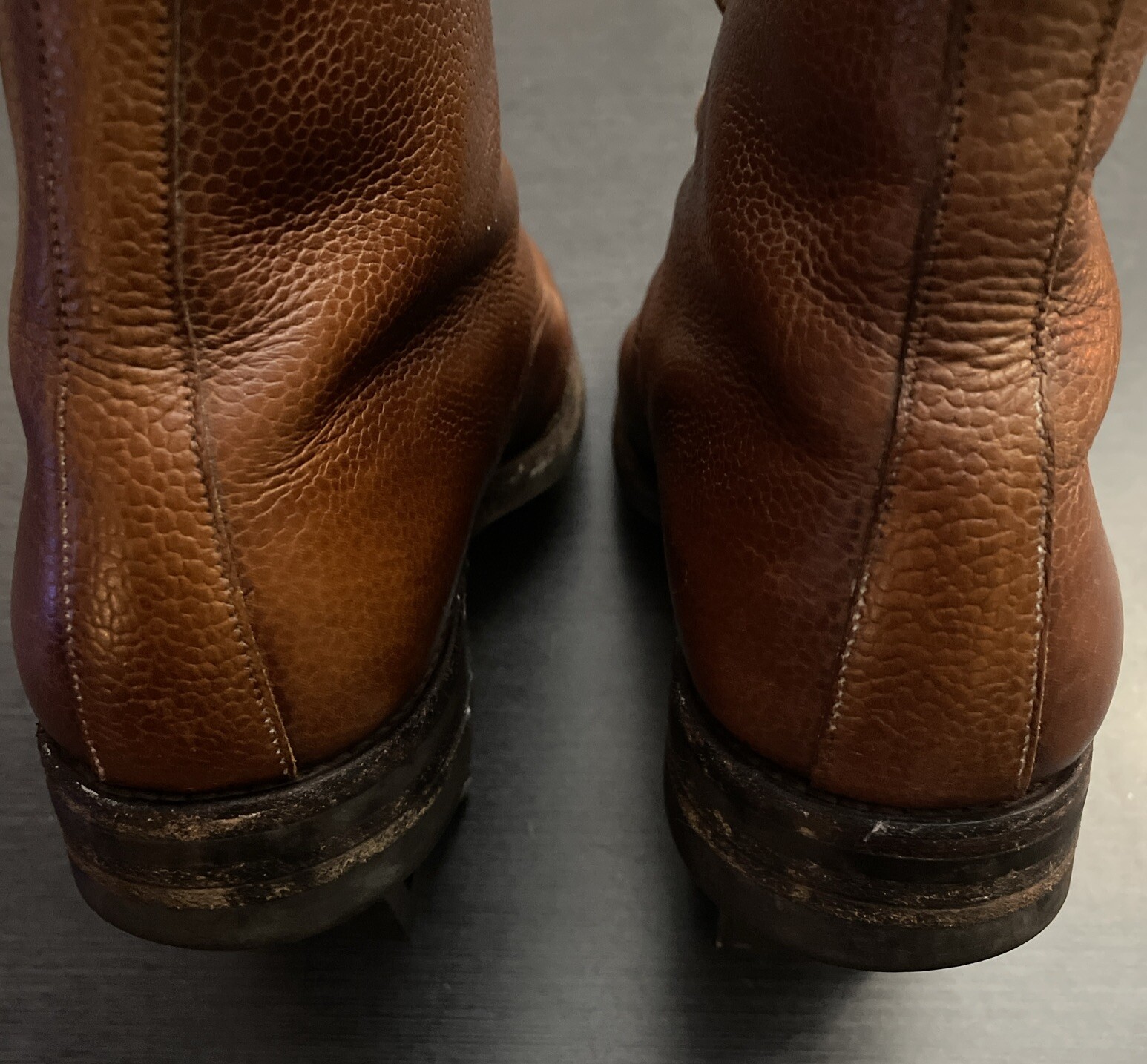 Crockett & Jones Barnwell Women Sz 9 (90c) High Quality Leather Boots Good Used