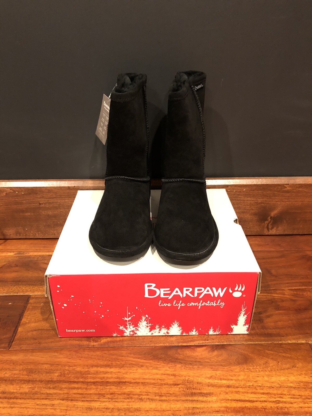 BEARPAW, 608W Emma short black size 6
