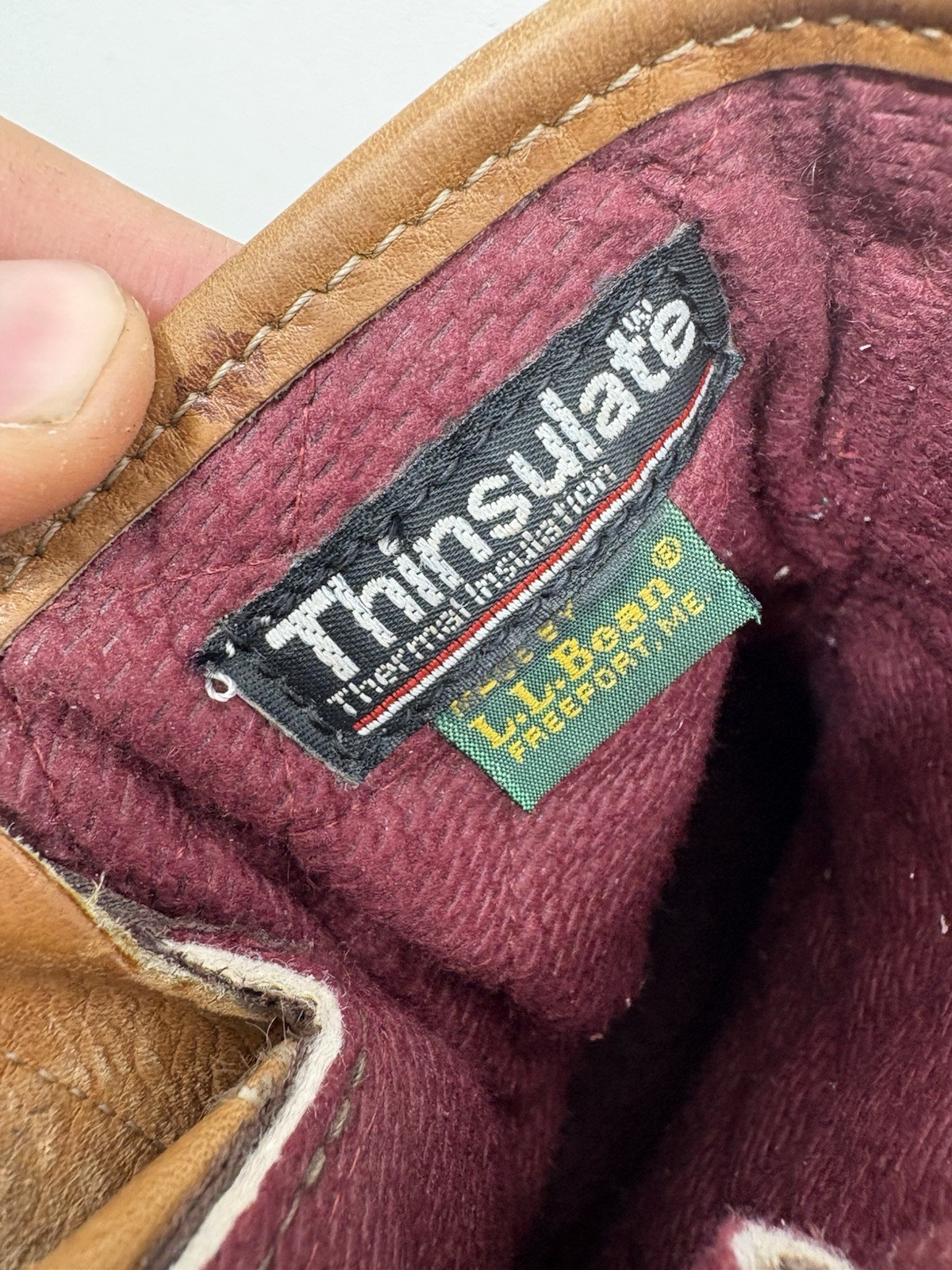 Women’s LL Bean Boots 8” Gore-Tex Thinsulate Insulated Size 7 Leather Duck