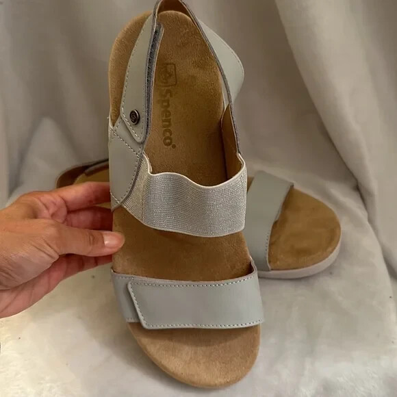 Spenco Orthotic Adjustable Back-Strap Sandals-Sanabel – Gray (8 ) a353414
