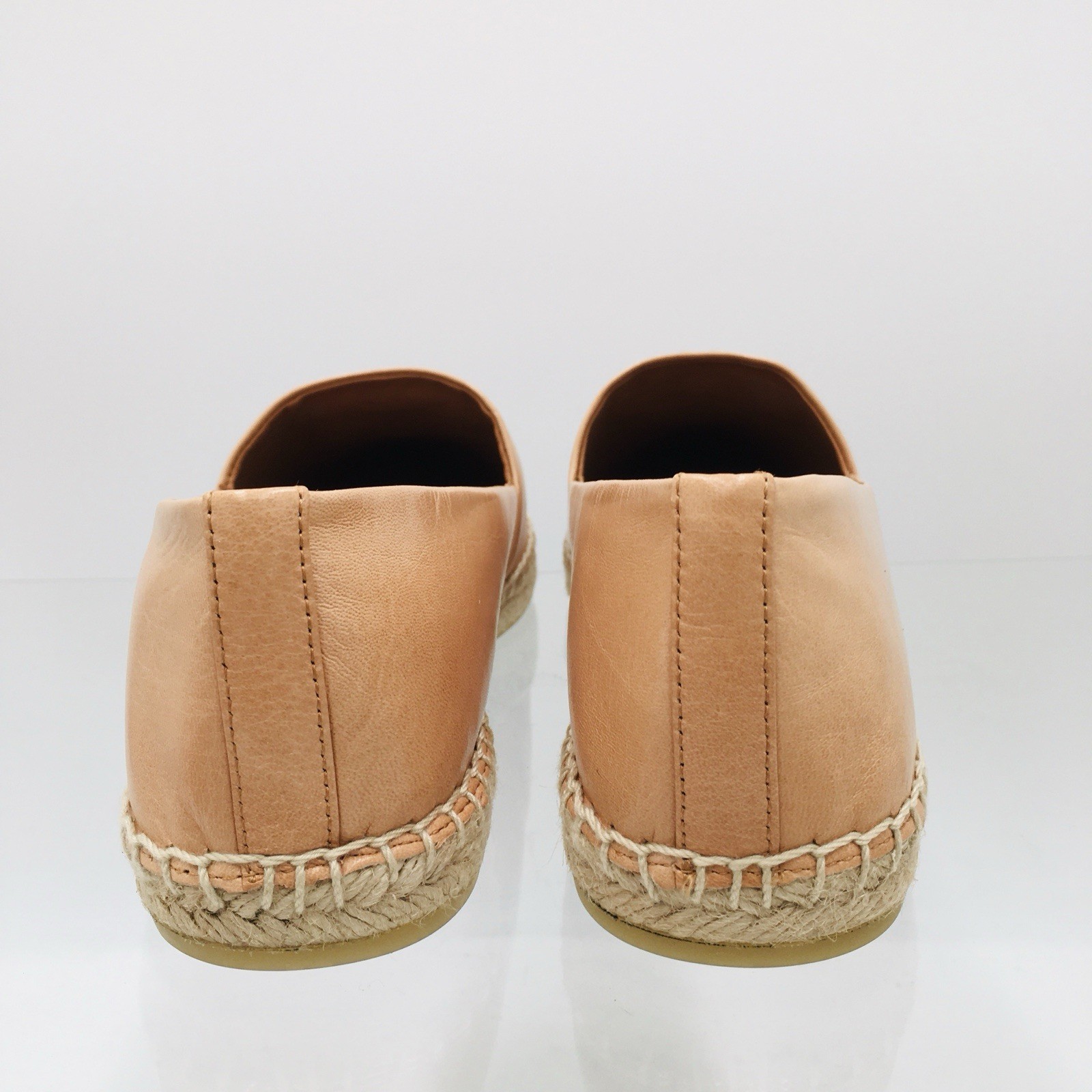 TORY BURCH – ELEANOR – BRANDY / GOLD – Leather Women’s Espadrille Size 10 M