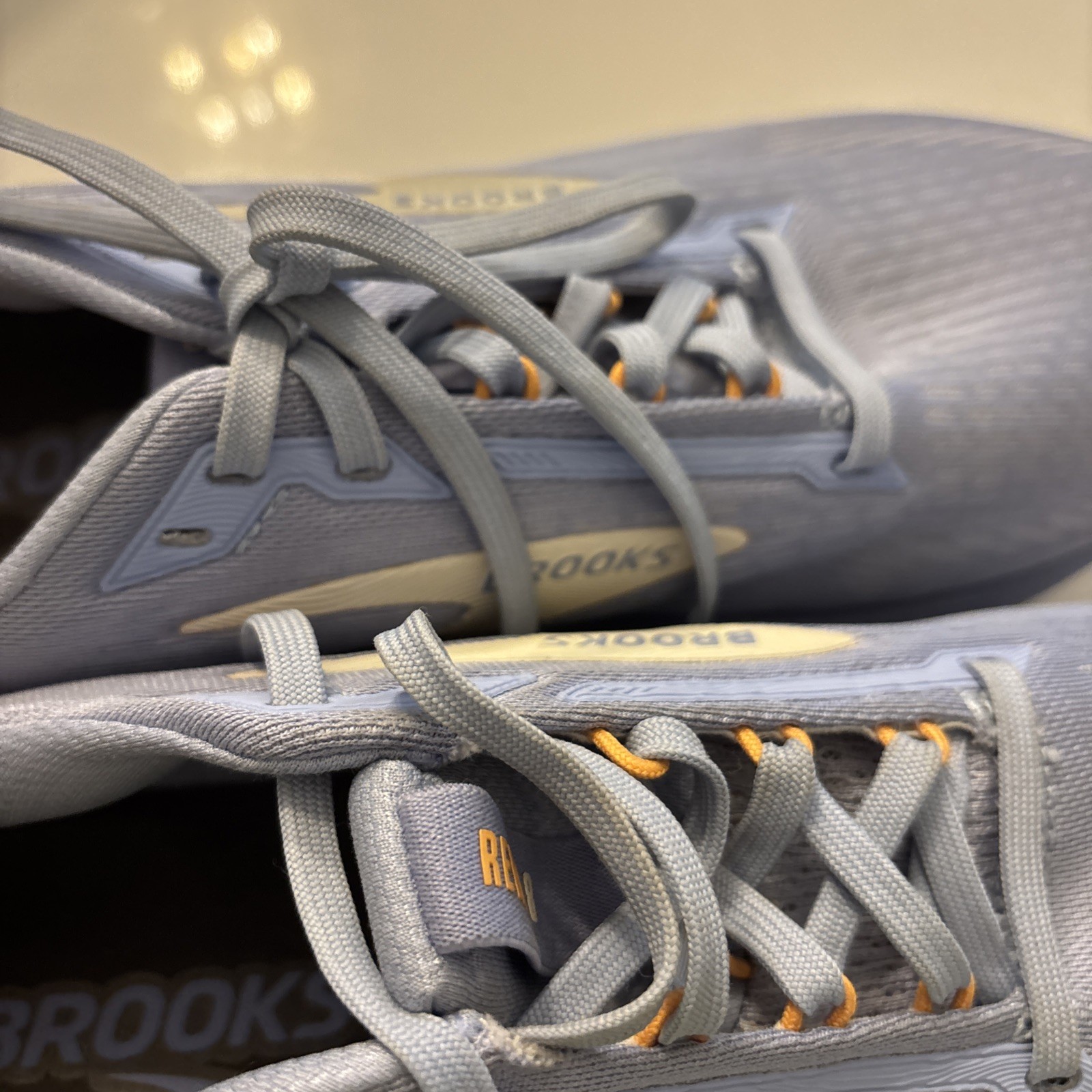 Brooks Revel 8 Women’s Road Running Shoes Blue Heron/orange Size 9.5