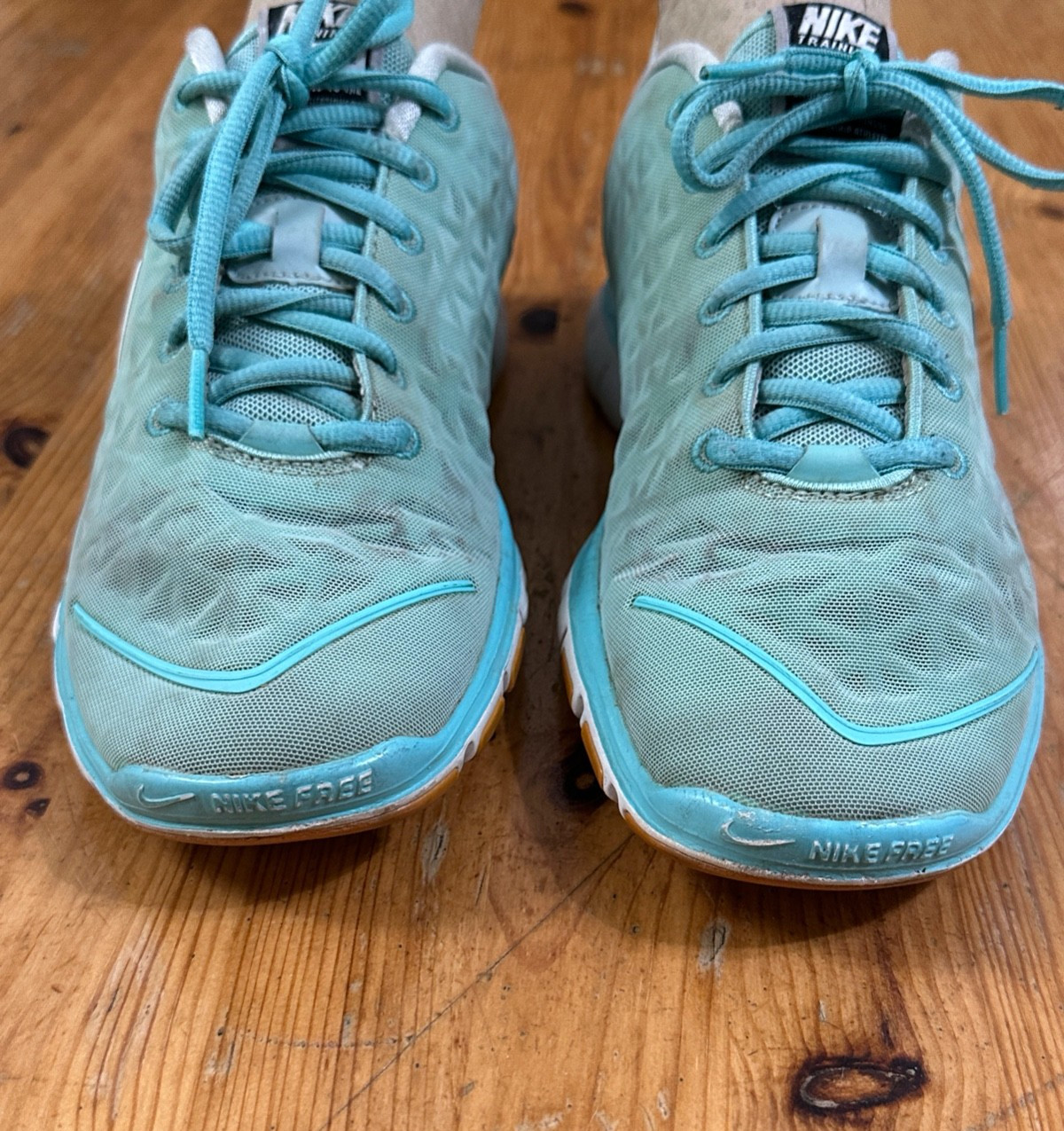 Nike Free Fit 2 Sneaker Running Mint Green Training size 8