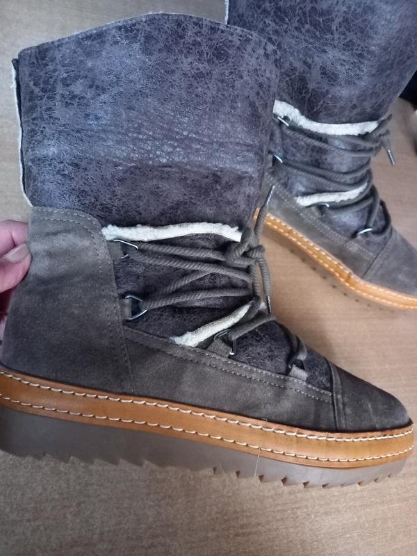Women Gabor Boots Grey Nubuck Other