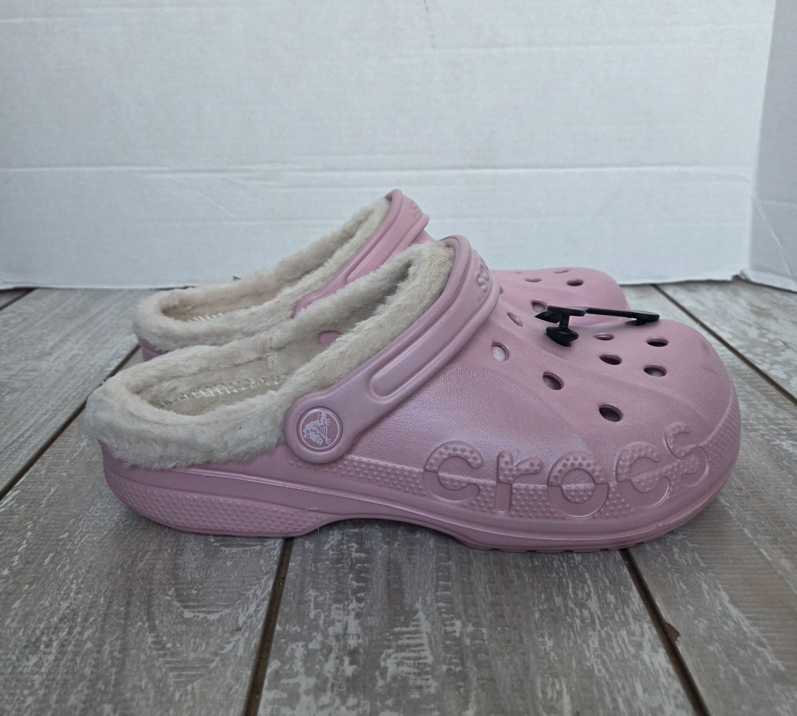 Crocs Baya Heathered Lined Clogs 15990-6EM Women’s Casual Comfort Shoes Women 9