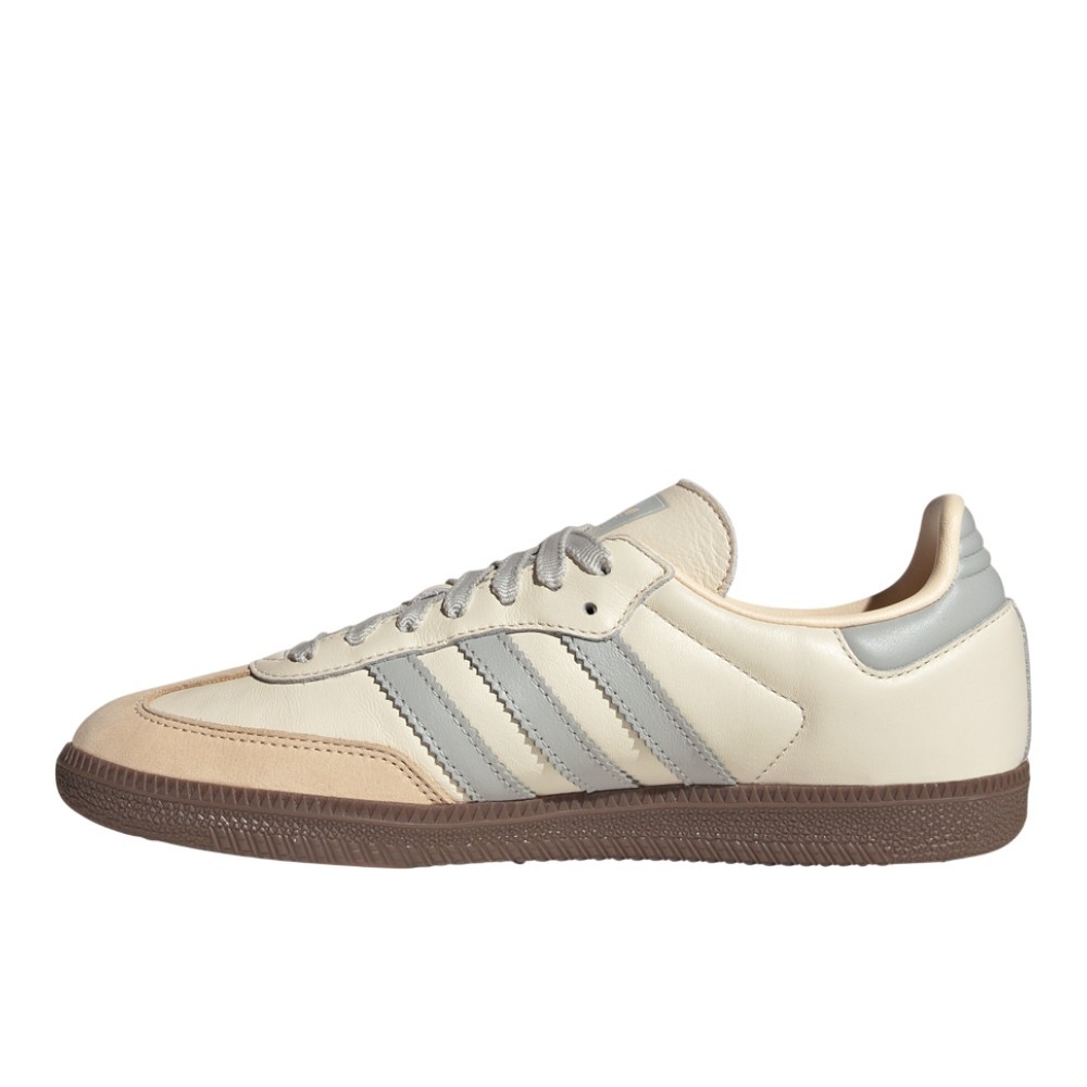 adidas Samba Og Lace Up Womens Grey, Off White Sneakers Casual Shoes JH7299