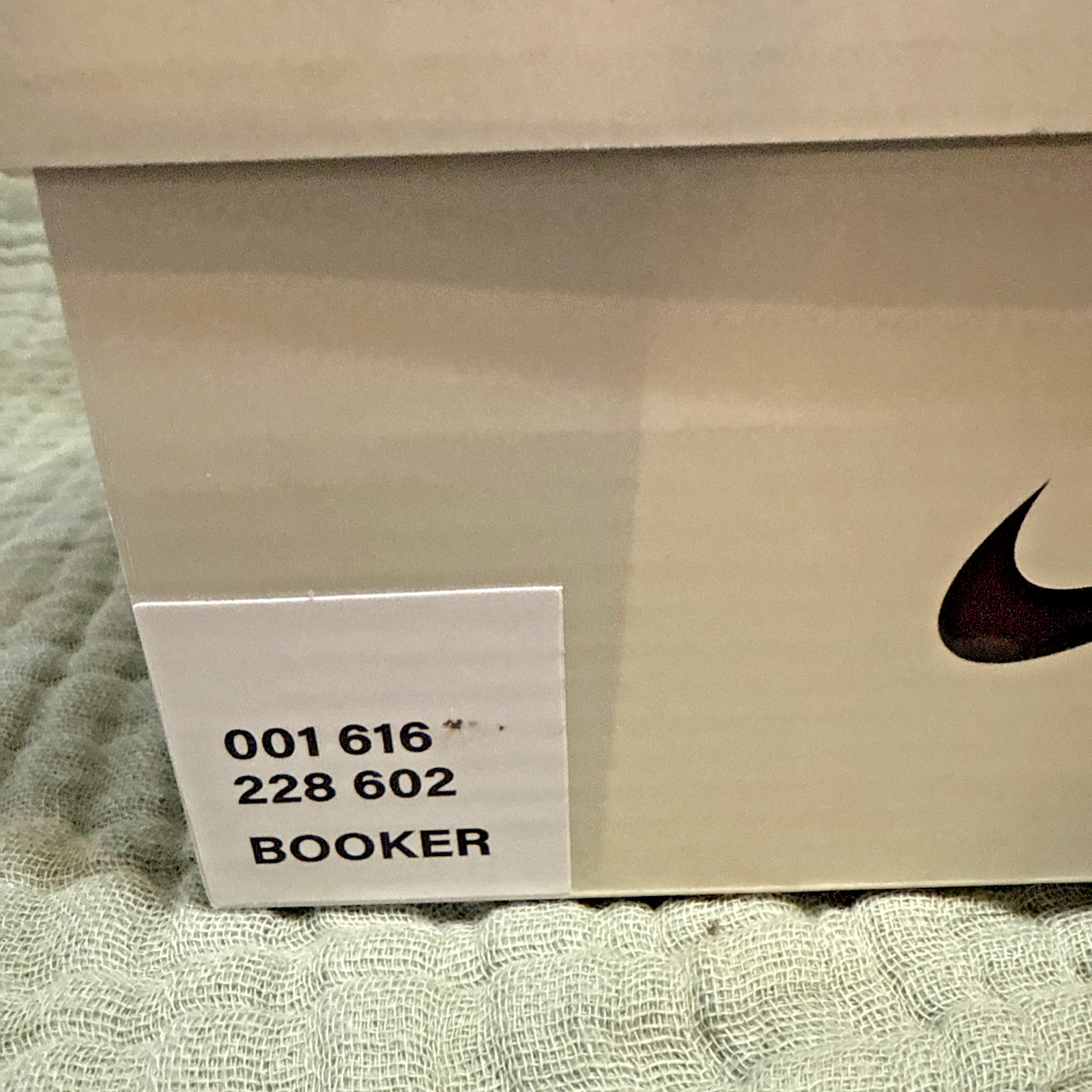 Nike Book Ashen Slate Multicolor Sneakers Women 5 Men’s 3.5 Fj4249 NIB Auth