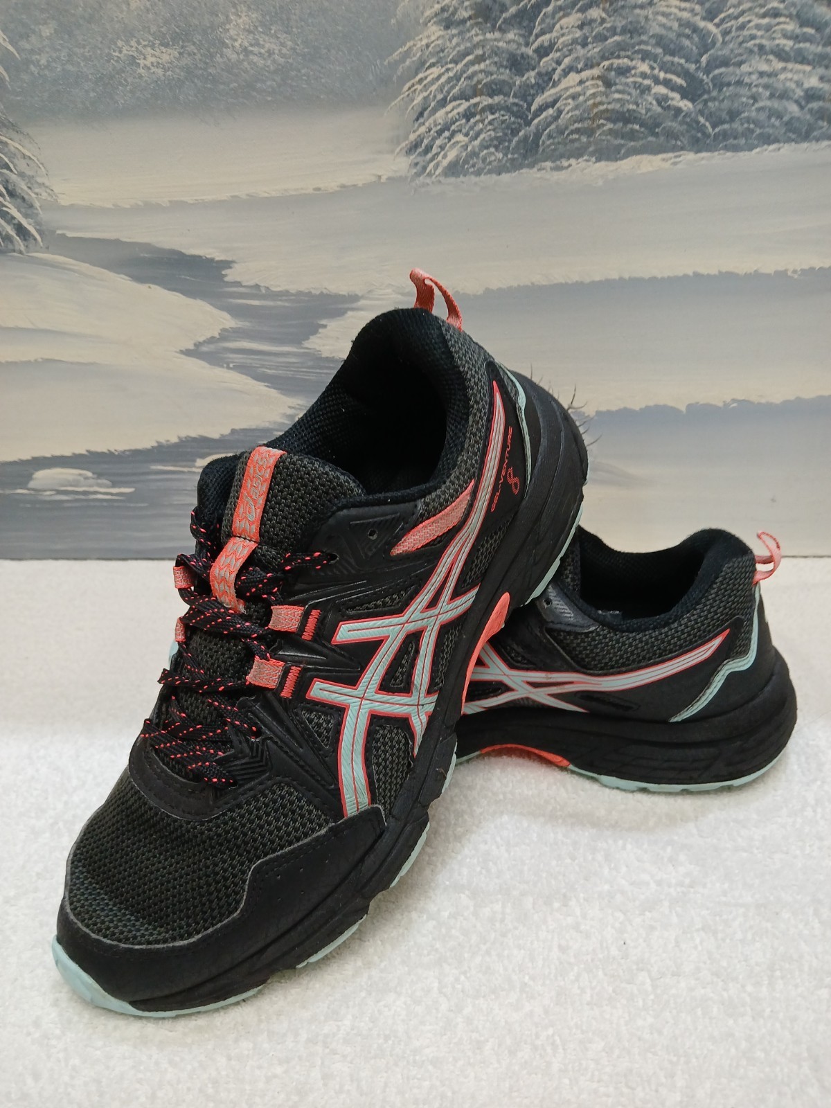 ✨️ Asics Gel Venture 8 Womens Size 9 Wide US – Trail Running Shoes