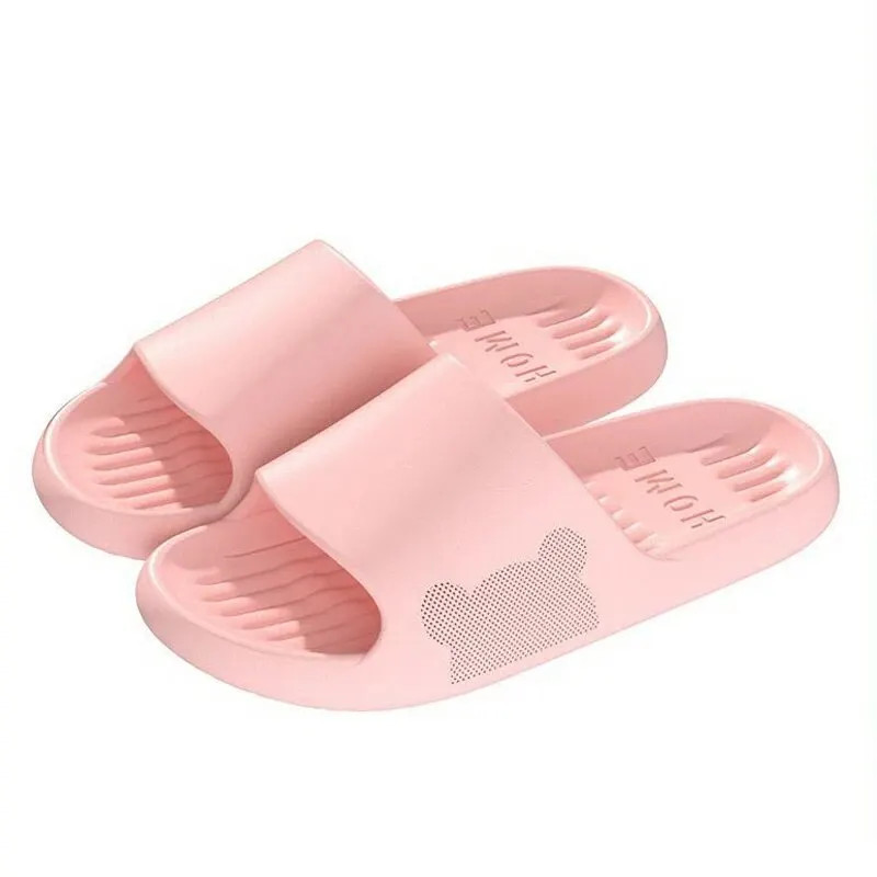 Soft Slippers Couples Home Outdoor Slipper Summer Women Bedroom Thick Bottom Sho