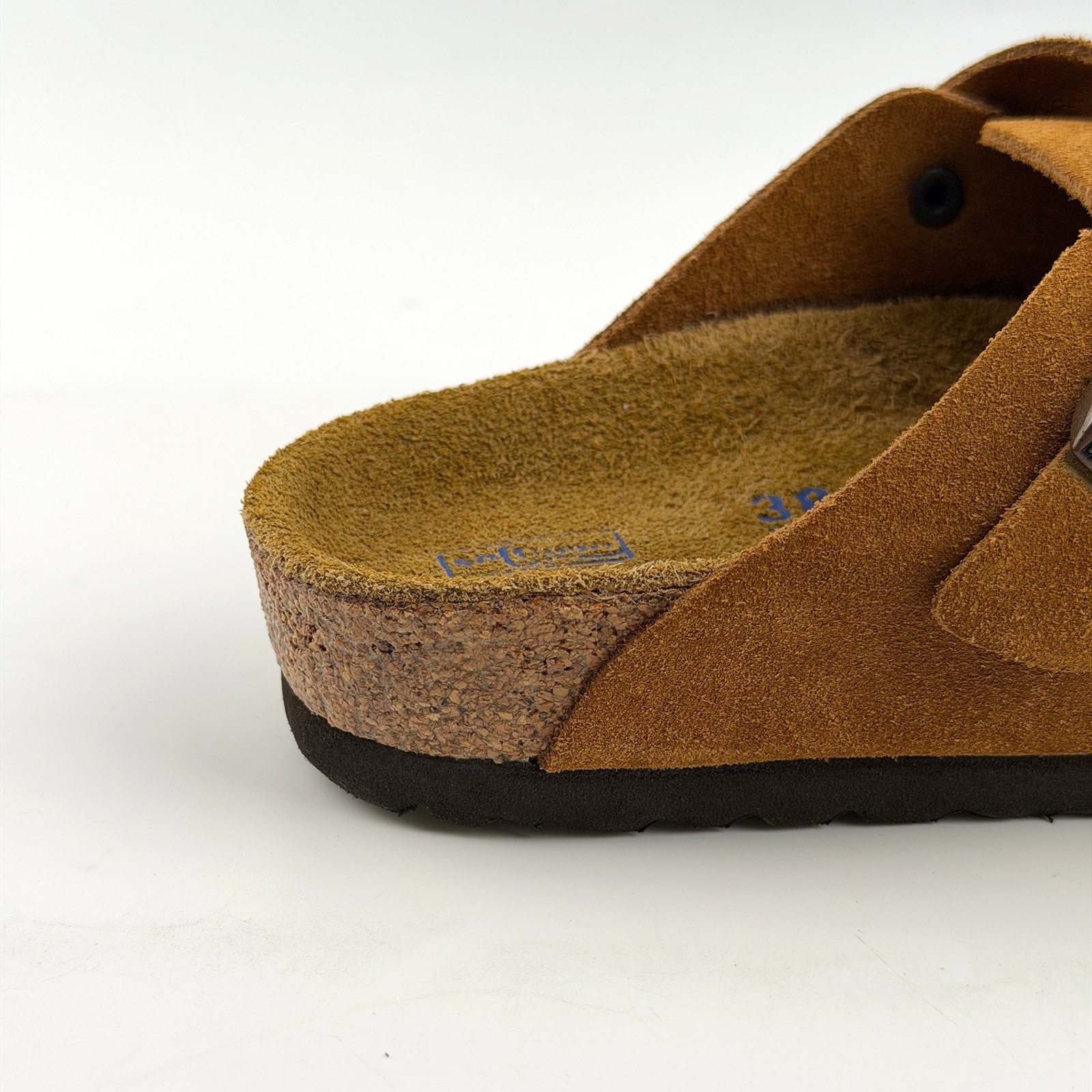 Birkenstock Boston Soft Footbed Mink Suede Leather Clogs Unisex Size EU37-EU45