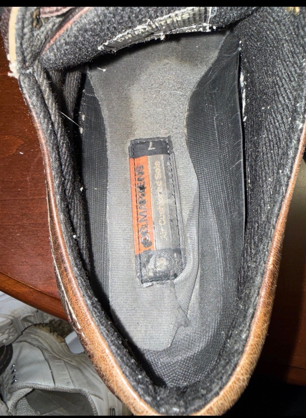 Gently worn women’s size 7 brown Doc Martins