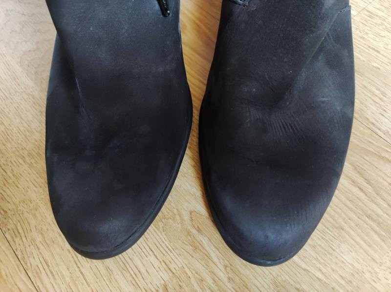 women ark ankle boots black nubuck 37.5