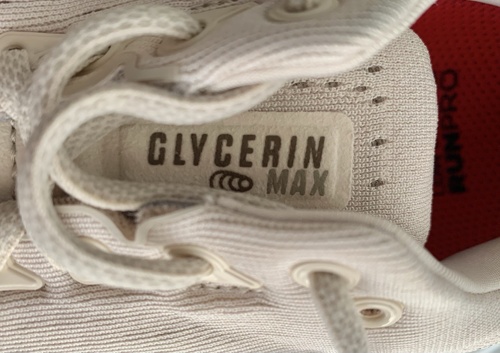 Brooks Glycerin Max ‘Almond Peach London Fog’ Womens Running Shoes 9.5 Medium B