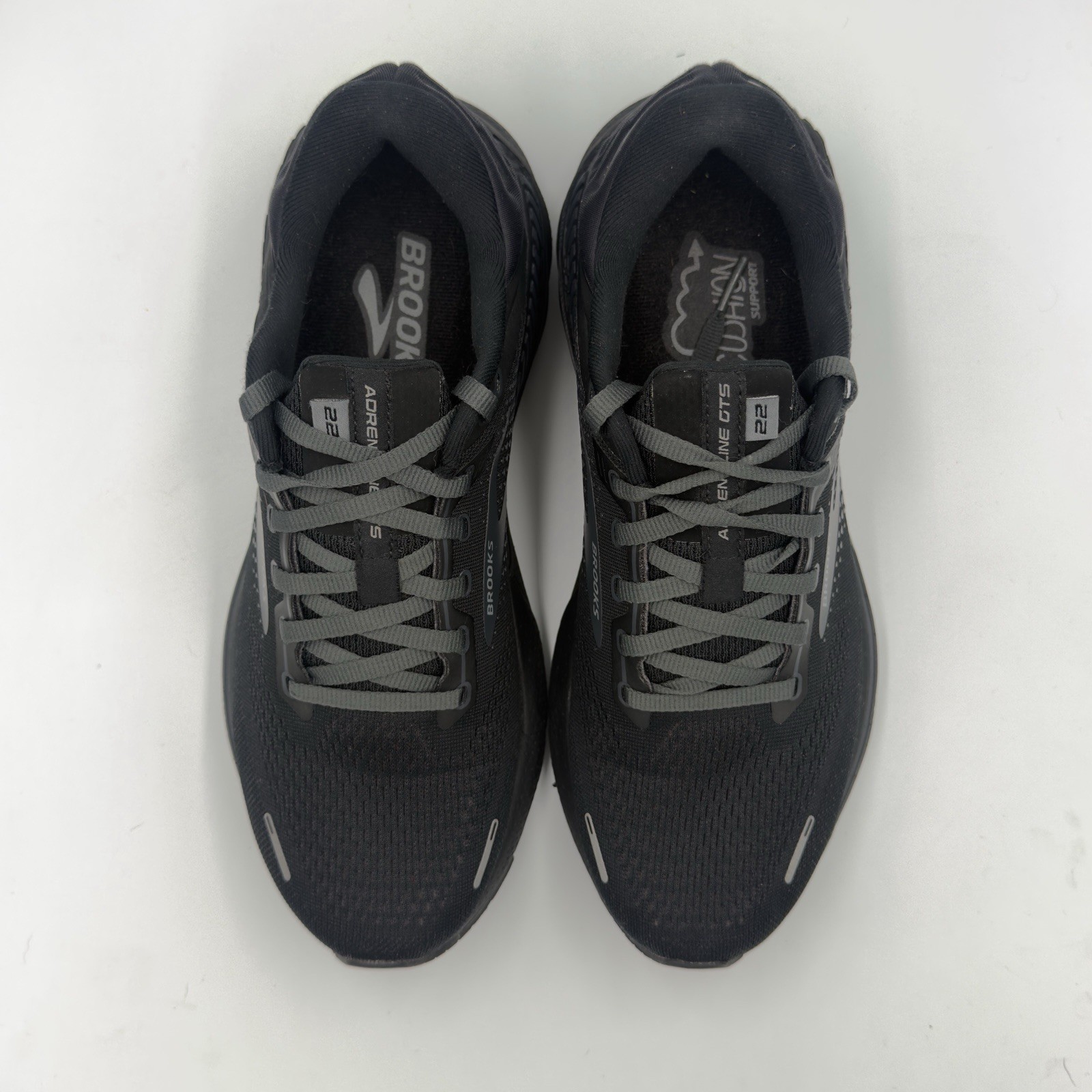 Brooks Adrenaline GTS 22 Women’s Size 10 Black Running Shoes 1203531B020
