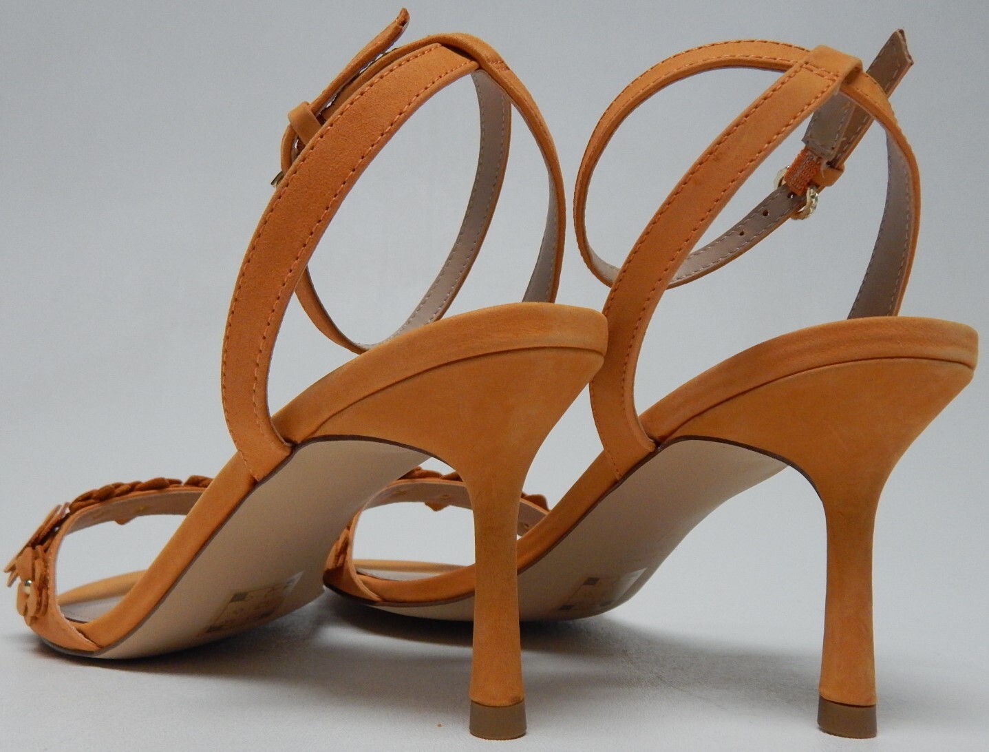 Draper James Alice Size US 10 M EU 41 Women’s Floral Heeled Sandals Light Orange