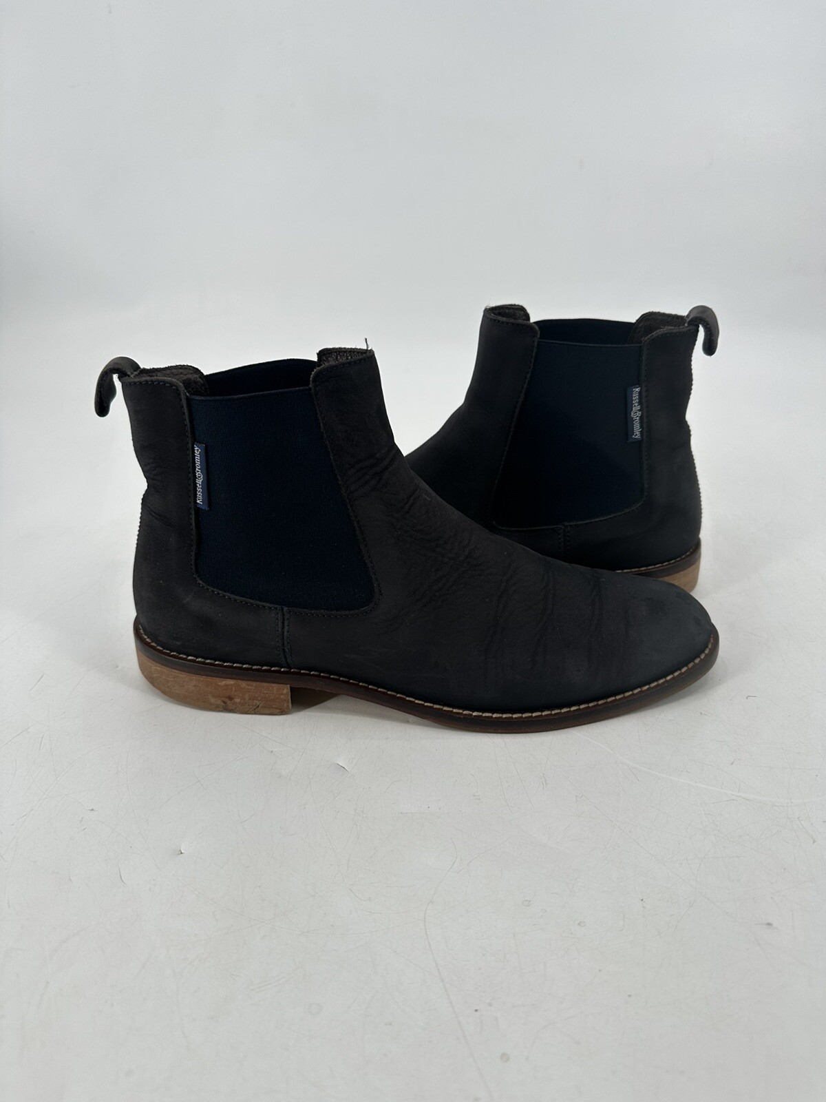 Russell Bromley Women’s US 9 EU 40 Chelsea Ankle Pull On Booties Navy Blue