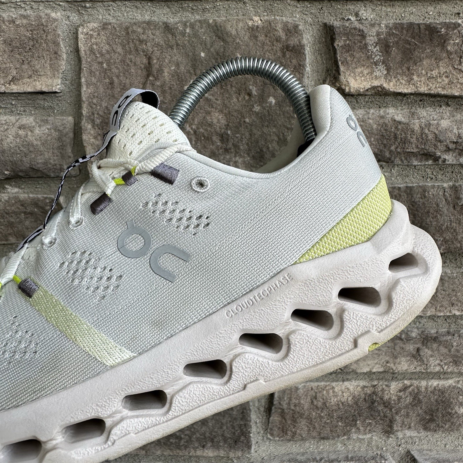 On Cloudsurfer Women’s 7.5 Running Shoes White Sand Sneakers 3WD10440248