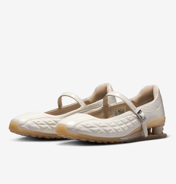 Nike Women Shox Z Calistra Shoes Pale Ivory Oatmeal IR5510-100