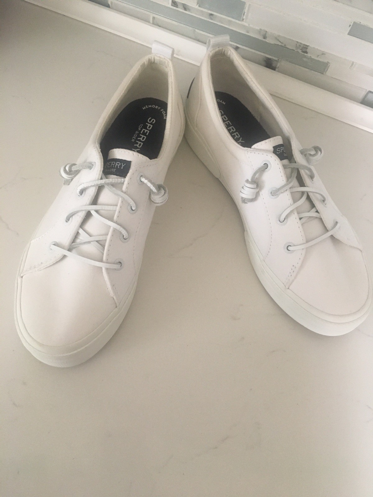 Sperry Pier Wave sneakers 9.5 White