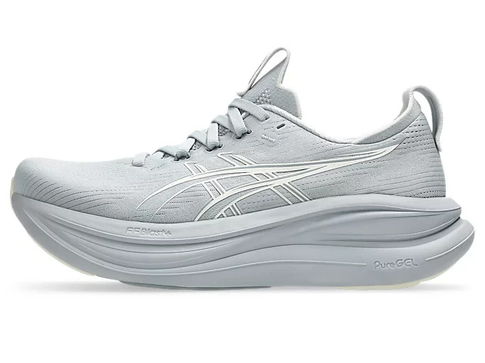 ASICS Women’s GEL-NIMBUS 28 1012B899 021 Piedmont Grey Cream Running Shoes