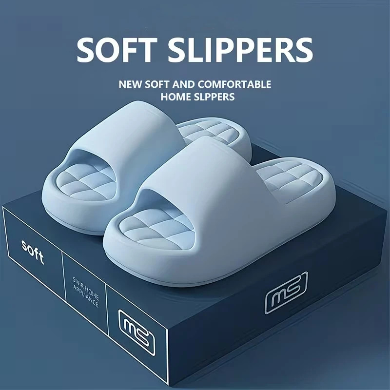 Fashion Women’s Slippers Indoor Thick Soft Sole Anti-slip Wear-resistant Slides