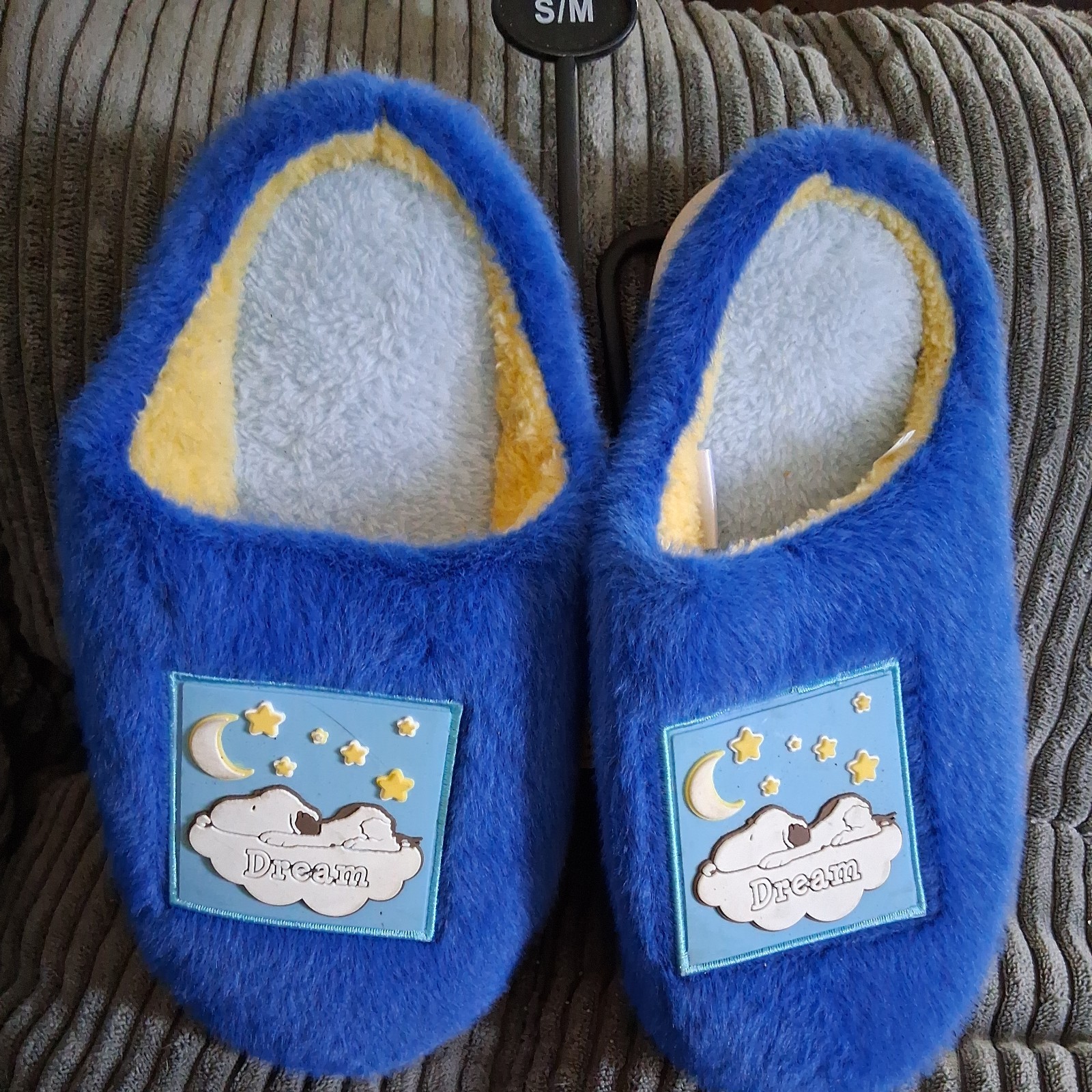 Peanuts Snoopy Sherpa Slippers Woman’s S/M