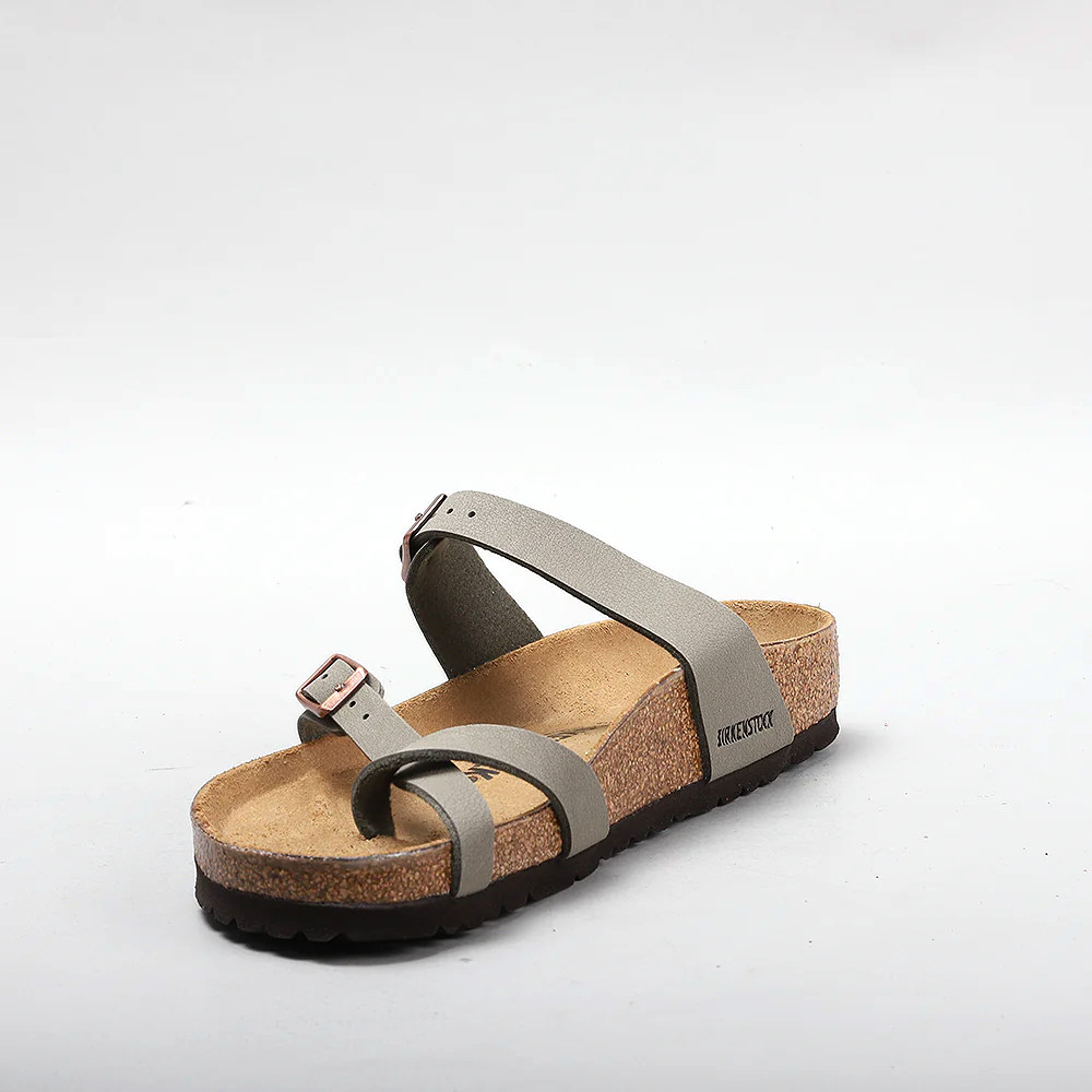 Birkenstock Mayari Thong Sandals Stone Birkibuc Leather Shoes EU 37-41 with Box