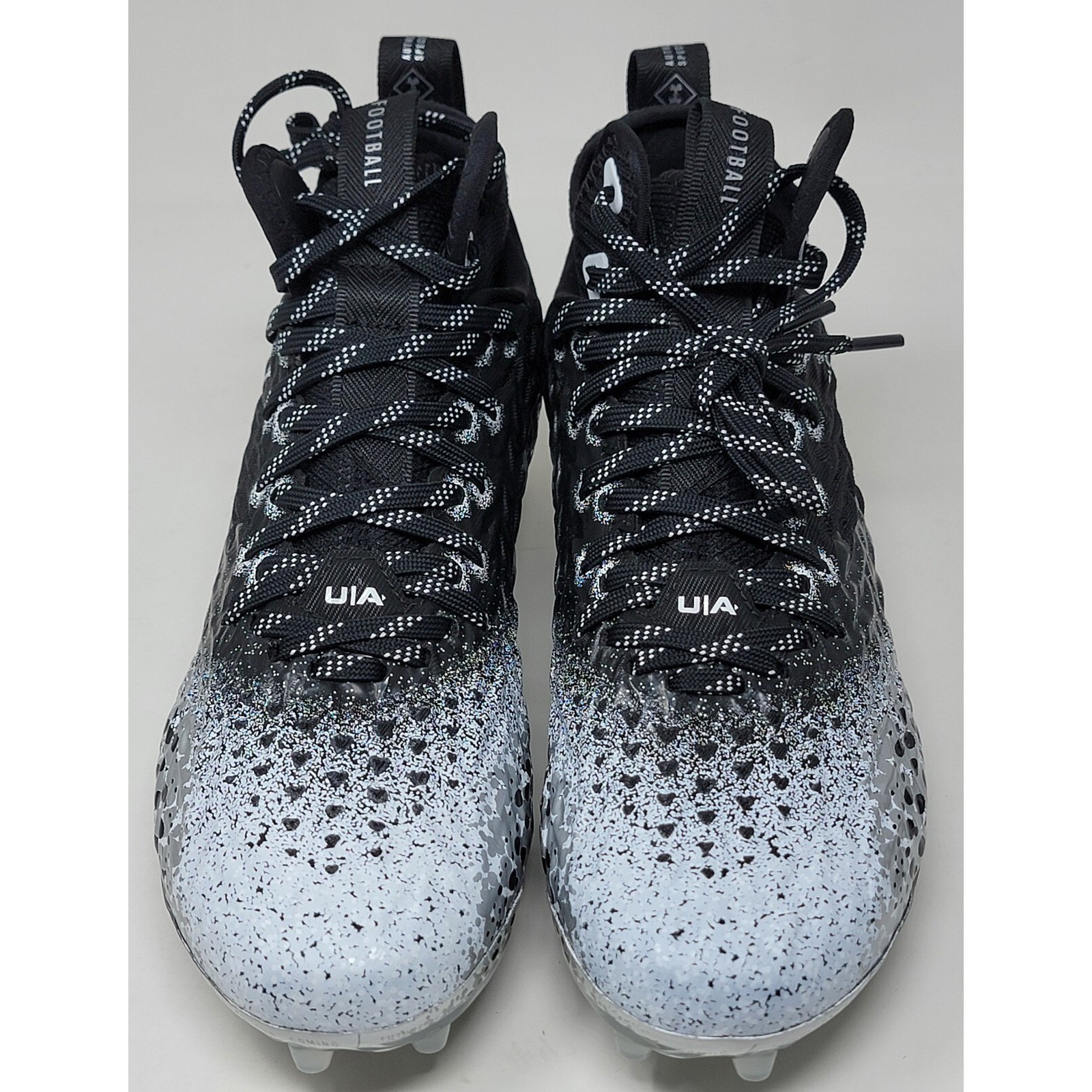 Under Armour Spotlight Clone MC Black 3026343-001 Womens Size 9 Football Cleats