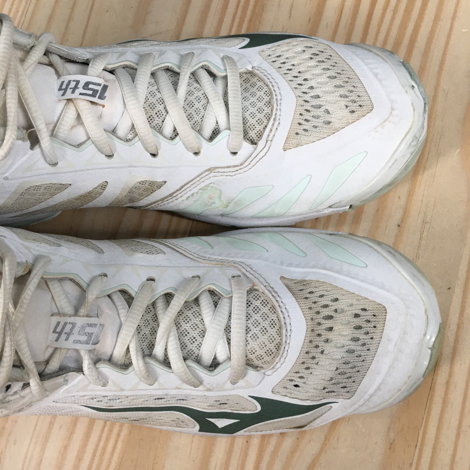 Mizuno Sneaker Womens 11 White Wave Lightning Z5 Athletic Running Laced Up