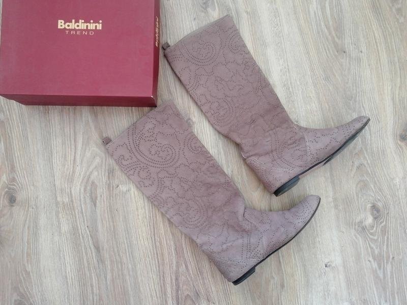 Women Baldinini boots Lilac Leather 40