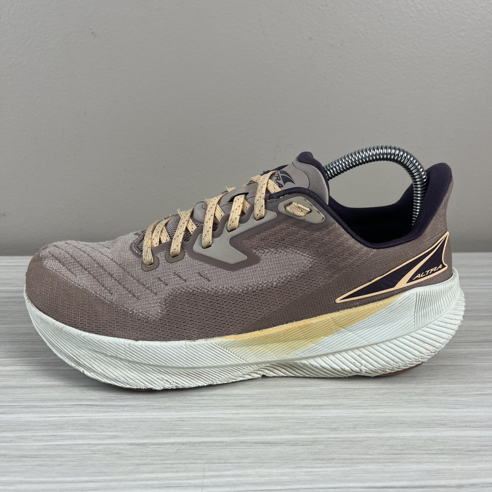 Altra Experience Flow Running Shoes Womens Size 9 Taupe Brown Hiking ALOA85NW923