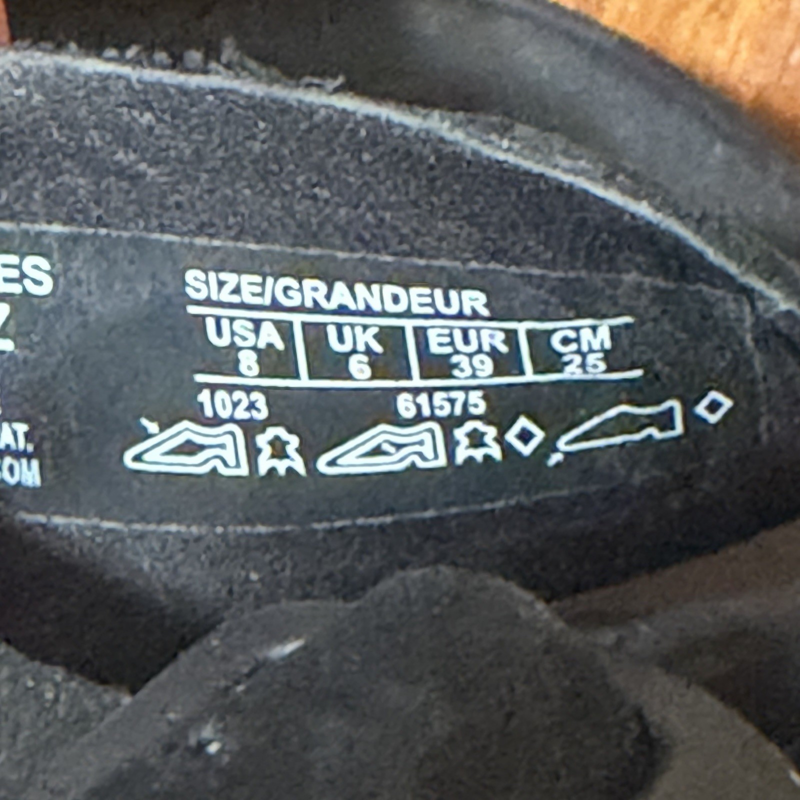 Chaco Townes Slide Sandal Full Grain Leather Women’s Size 8 Black Luvseat
