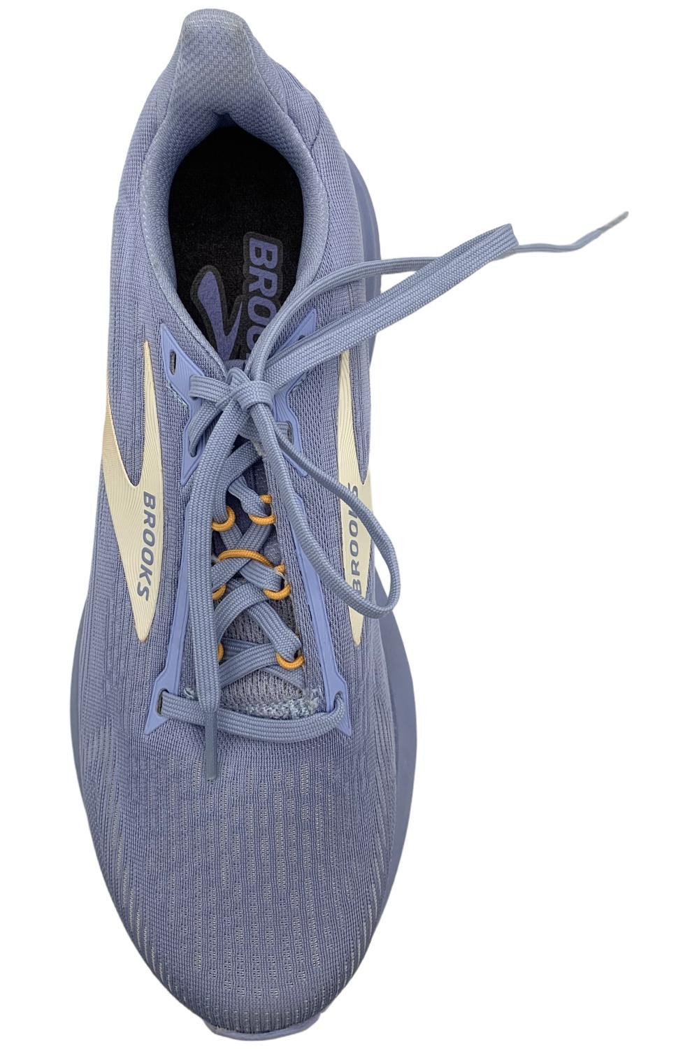 Brooks Women’s Revel 8 Running Sneakers Blue Heron/Coconut/Orange
