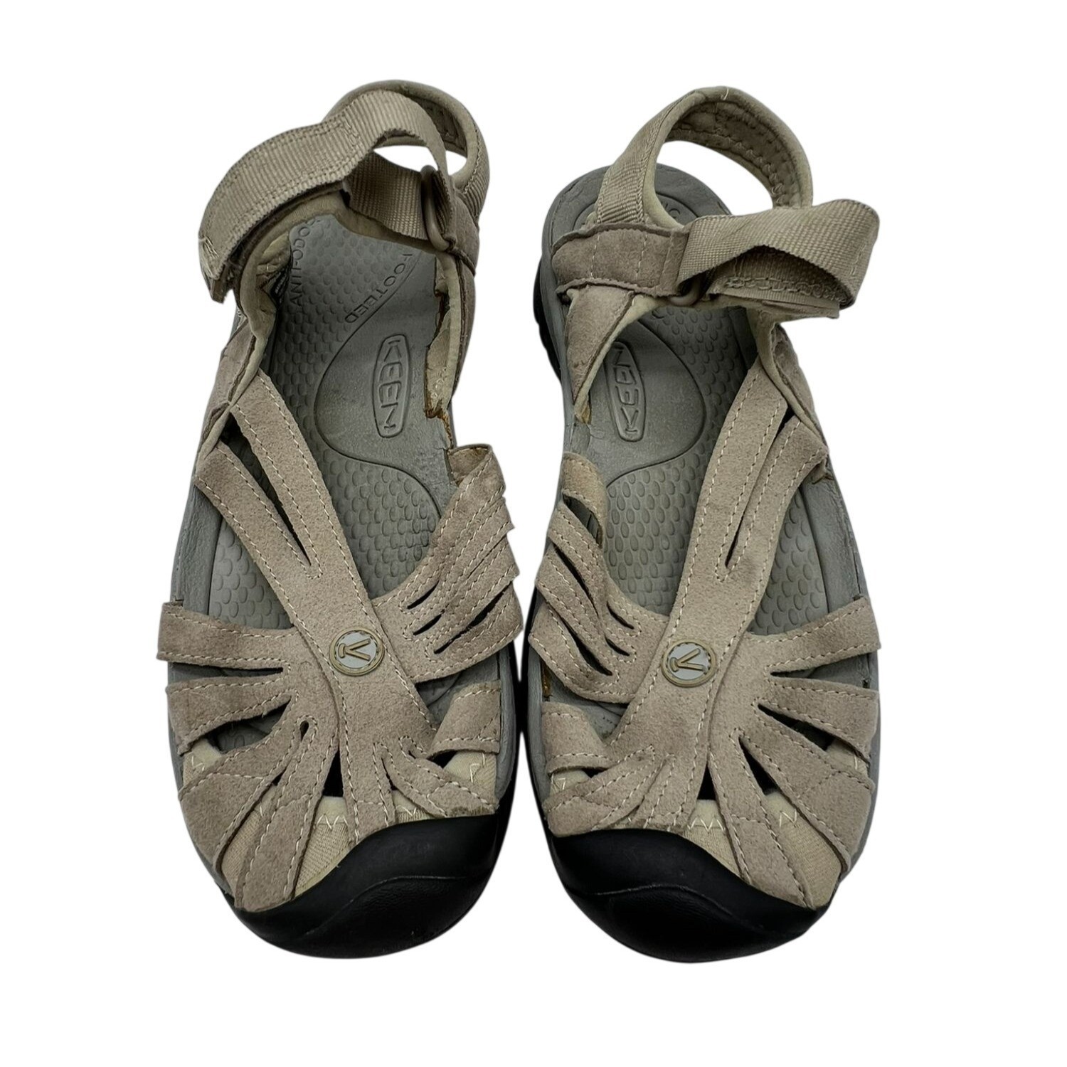Keen Womens Adventure Rose Sandals Size 9 Beige Slingback Outdoors Hiking Casual