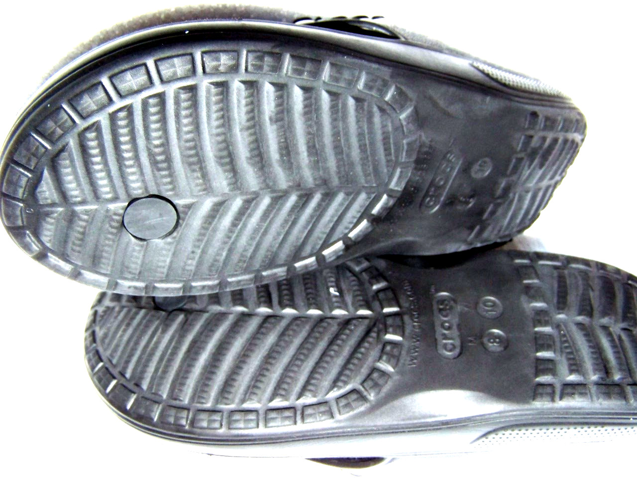 Crocs Baya 10 Wmns / Mens 8 Flip Flop Sandals 208192 Black Slip Ons Unisex NTNEW