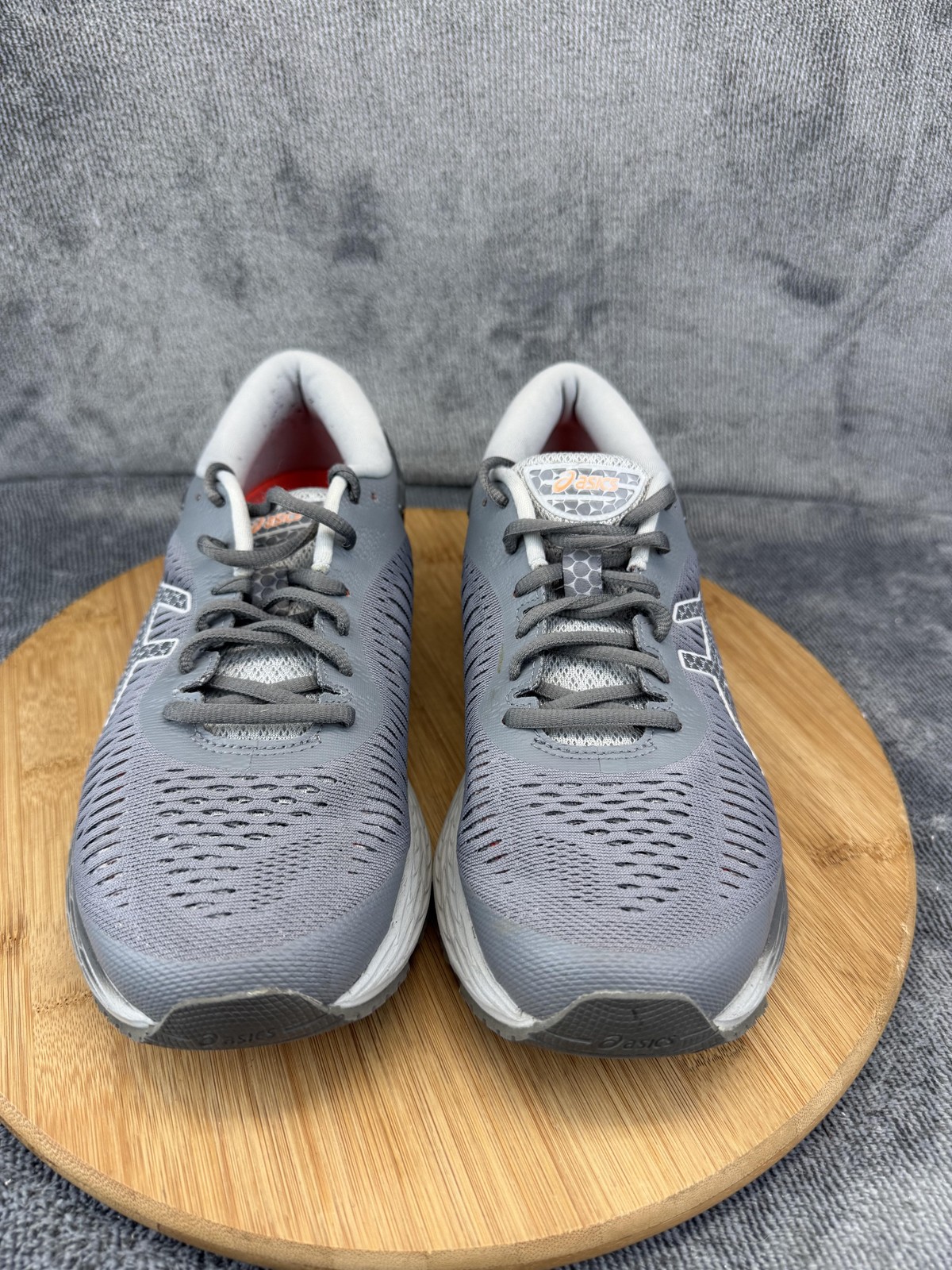 ASICS GEL-Kayano 25 Shoes Womens Size 8 Gray Mesh Running Sneakers 1012A026