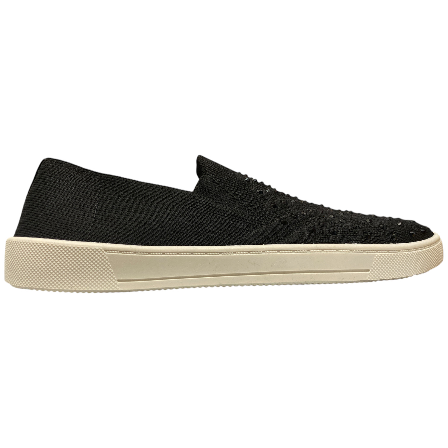 White Mountain Women’s Slip-On Stretch Bling Sneaker