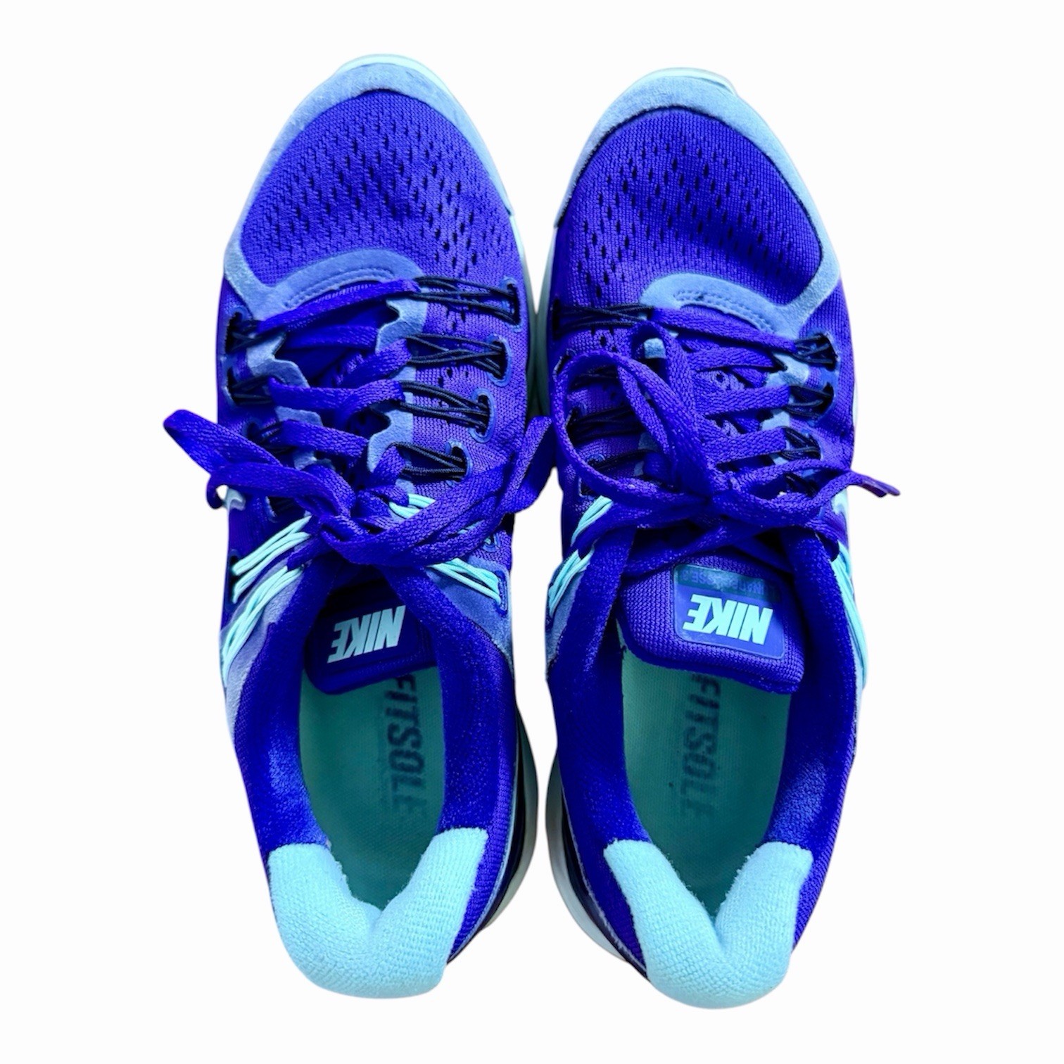 Nike Lunarlon Purple Athletic Shoe Women’s Size 7 w/ Dynamic Support 555398-535