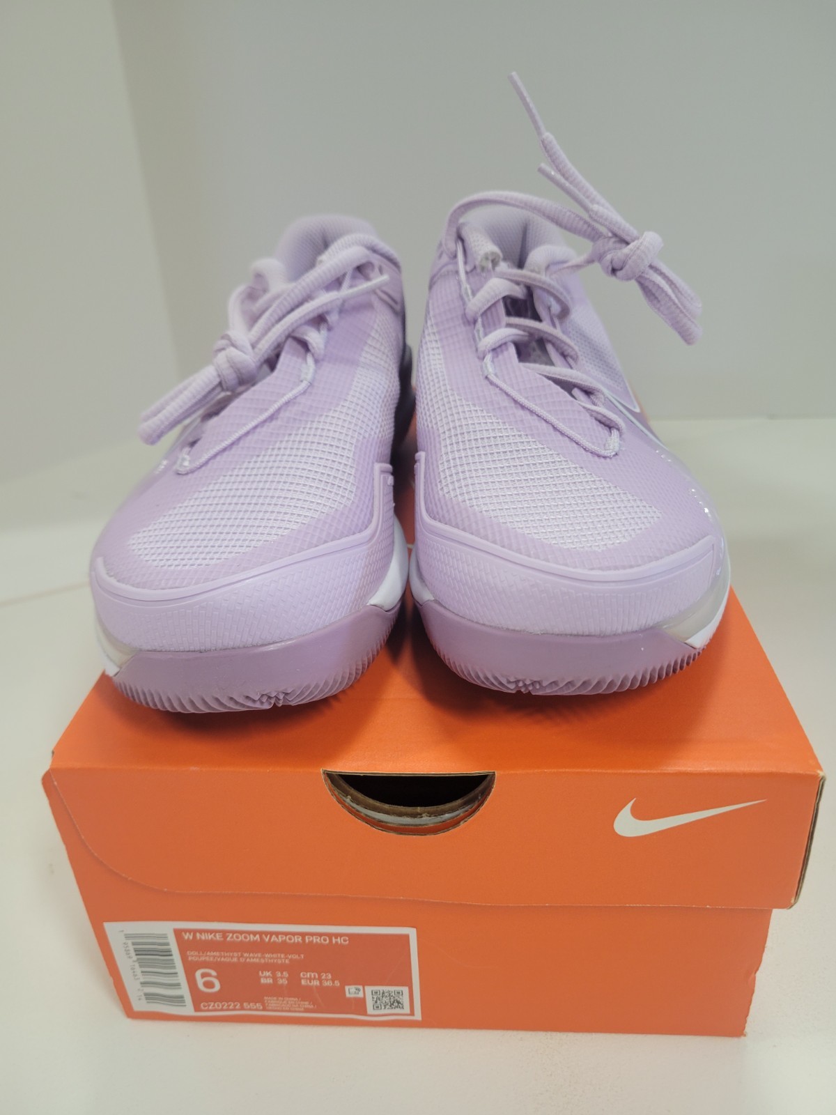 Size 6 – NikeCourt Air Zoom Vapor Pro Doll Amethyst Wave W
