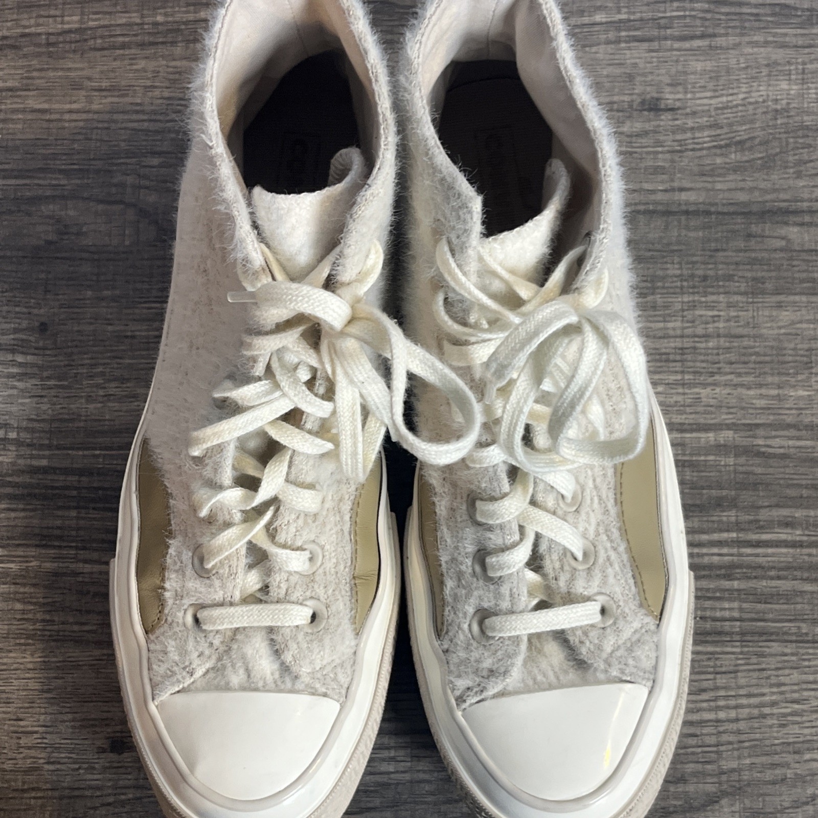 Converse Chuck 1970s Cozy Utility In Neutral Fuzzy Sneakers Men 7.5 Wmn 9.5 Shoe