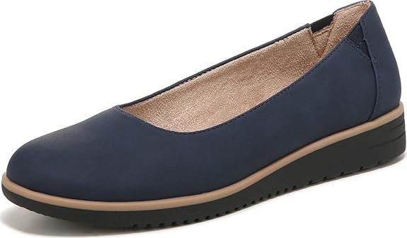 Women’s SOUL Naturalizer, Idea Ballet Flat H9773S2402 Navy FABRIC-AND-SYNTHETIC