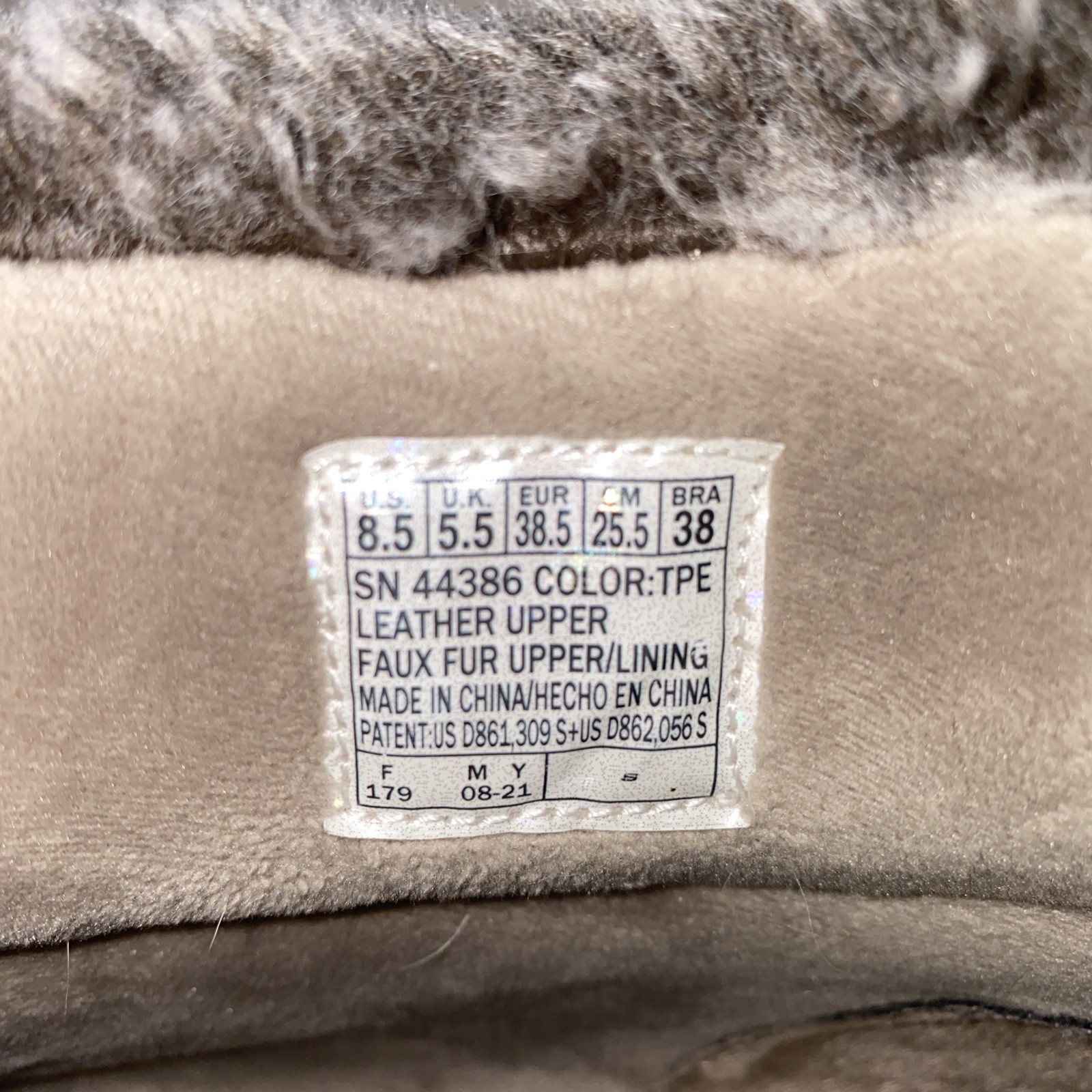 Skechers Street Cleat Everyday Chillz Suede Ankle Boot Style Taupe Women 8.5