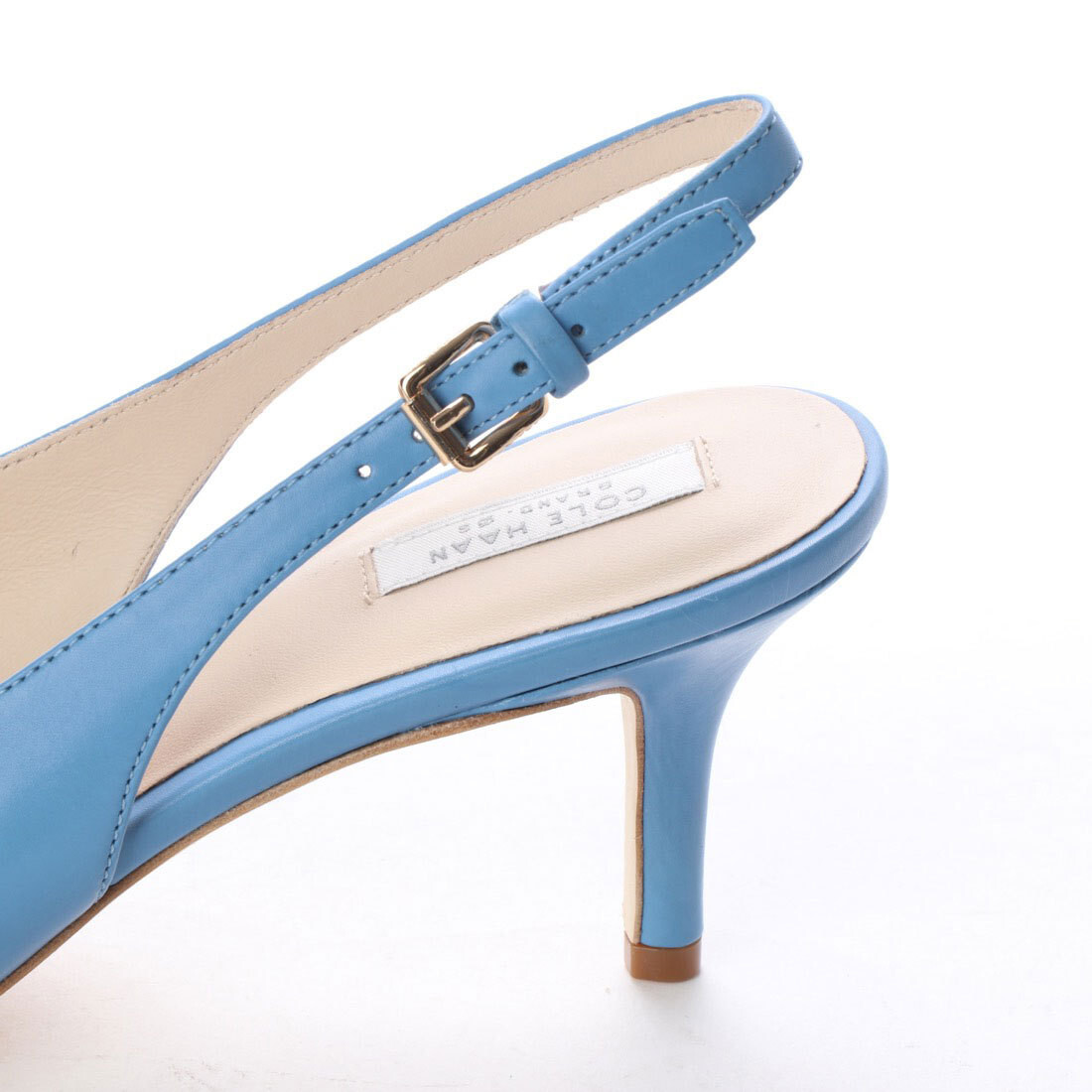 Women Cole Haan Vesta Slingback Leather Pumps 2.5 in Heel NEW