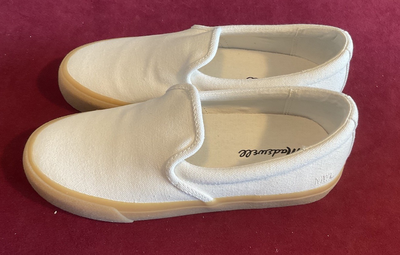 Madewell Sidewalk Canvas Slip On Sneakers Women’s Size 5/Men’s Size 3.5