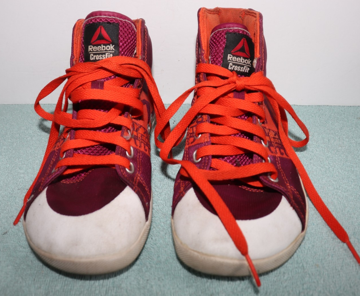 Reebok CrossFit TR High Top Training Shoes Maroon Red Women’s Size 7