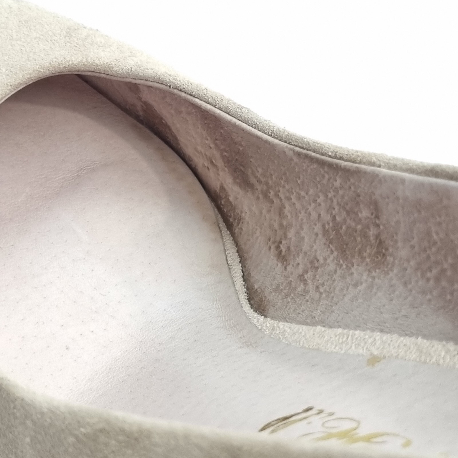 Vintage Alannah Hill Nude Suede Bow Heels AU 6 EU 37 Romantic Winter Bridal Glam