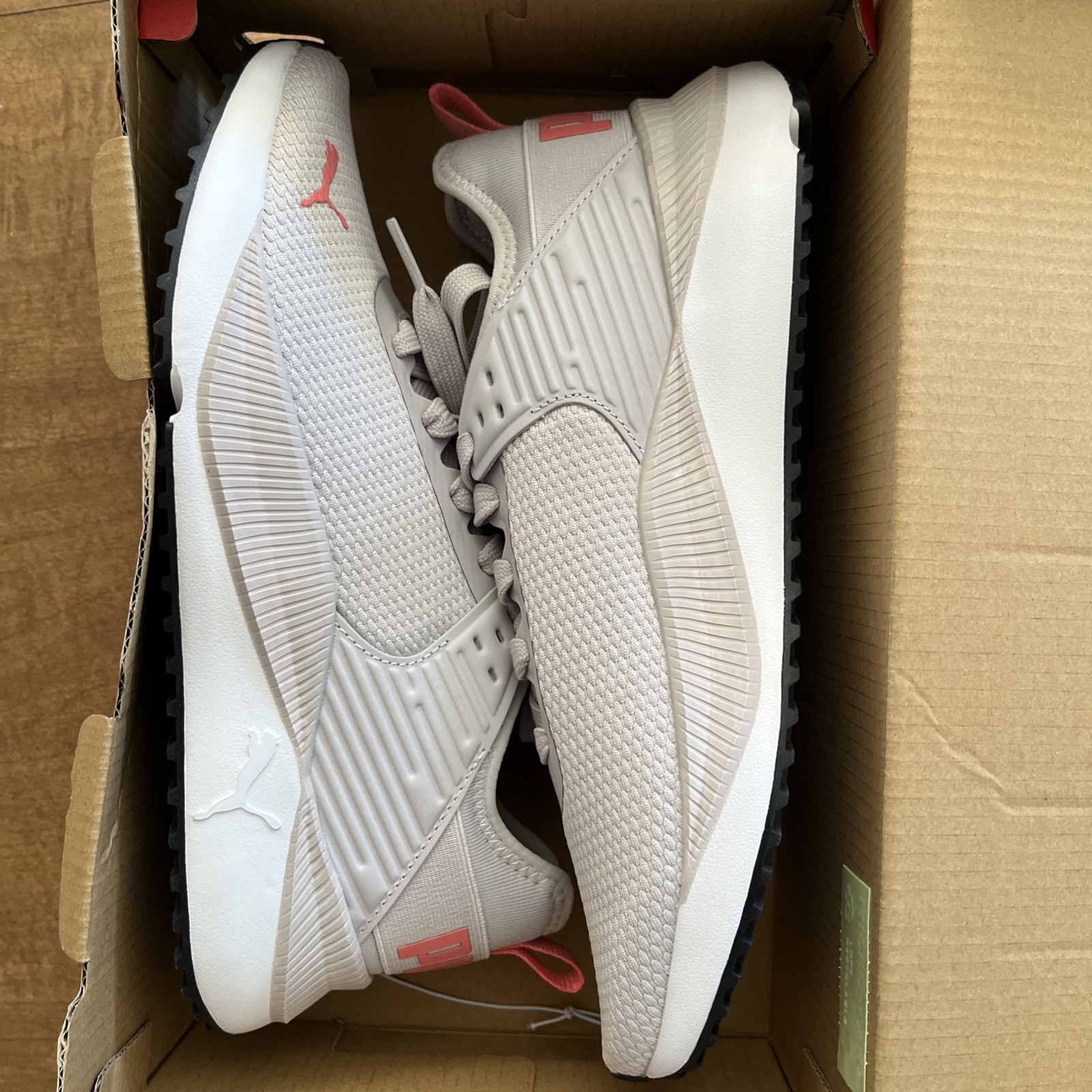 PUMA Women’s PC Runner Sneaker Size 9 Athletic Running Shoes, Gray, Soft Foam